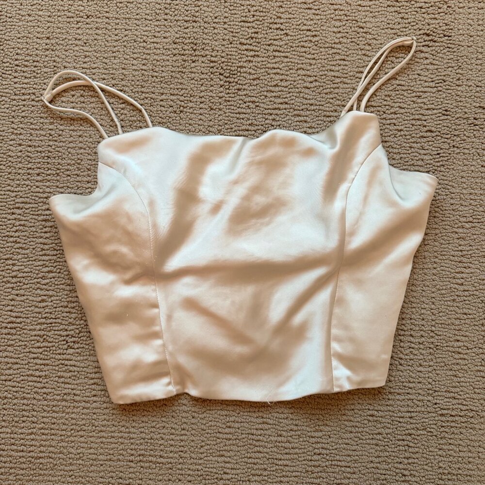 Zara Silk Corset Cami
